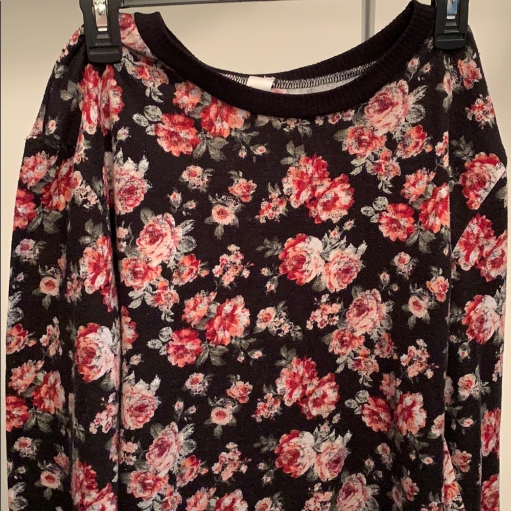 Floral print shirt